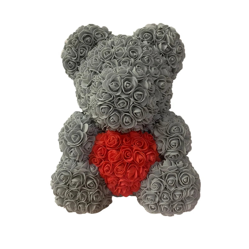 Classic Heart Rose Bears