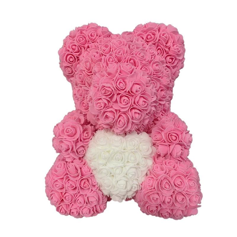 Classic Heart Rose Bears