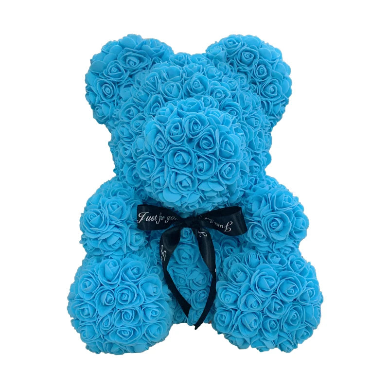 Signature Ribbon Rose Bears