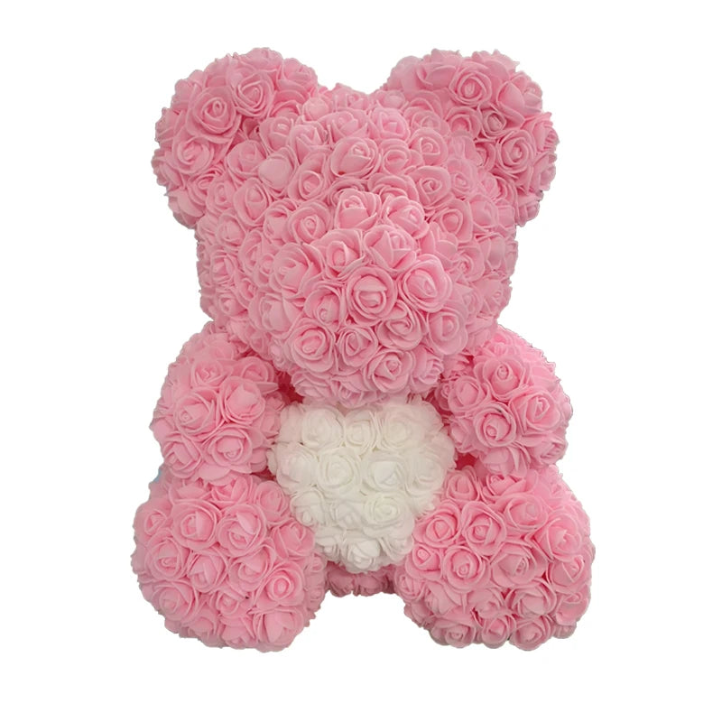 Classic Heart Rose Bears