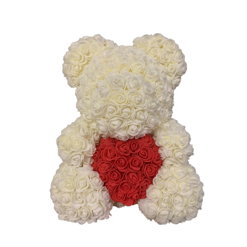 Classic Heart Rose Bears