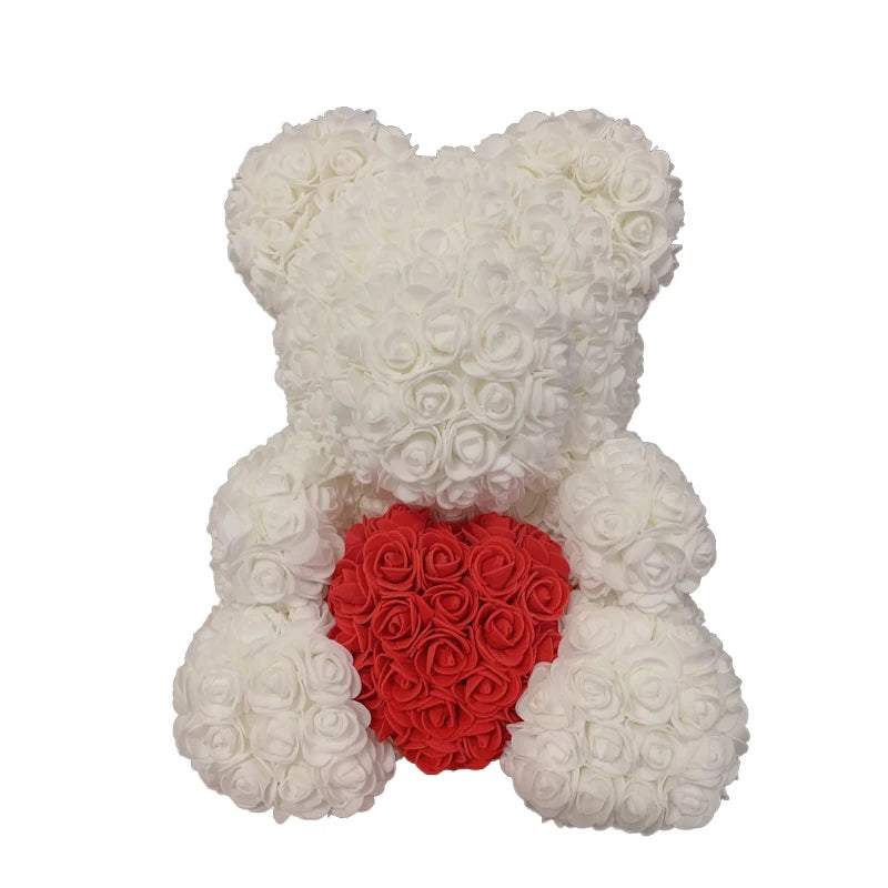 Classic Heart Rose Bears