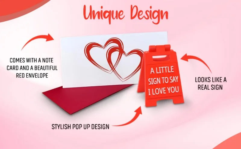 I Love You Light-Up Sign Gift