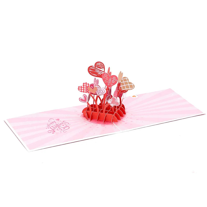 Valentine Bear Pop-Up Greeting Card