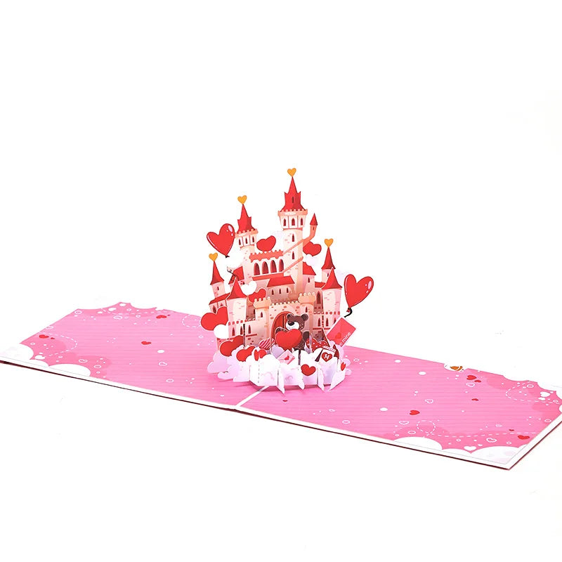 Valentine Bear Pop-Up Greeting Card